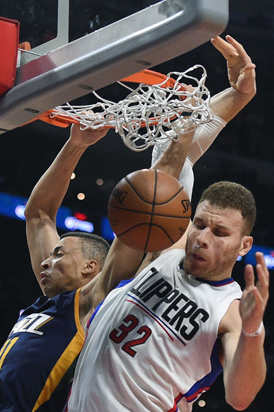 快船擒爵士取得七连胜