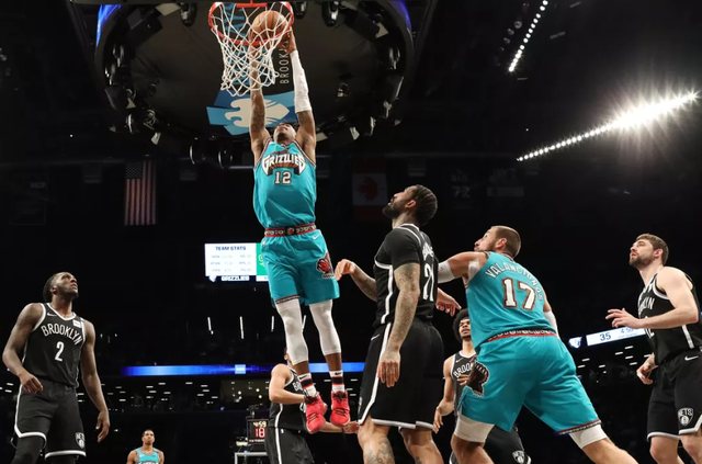 灰熊逆转篮网，豪取七连胜