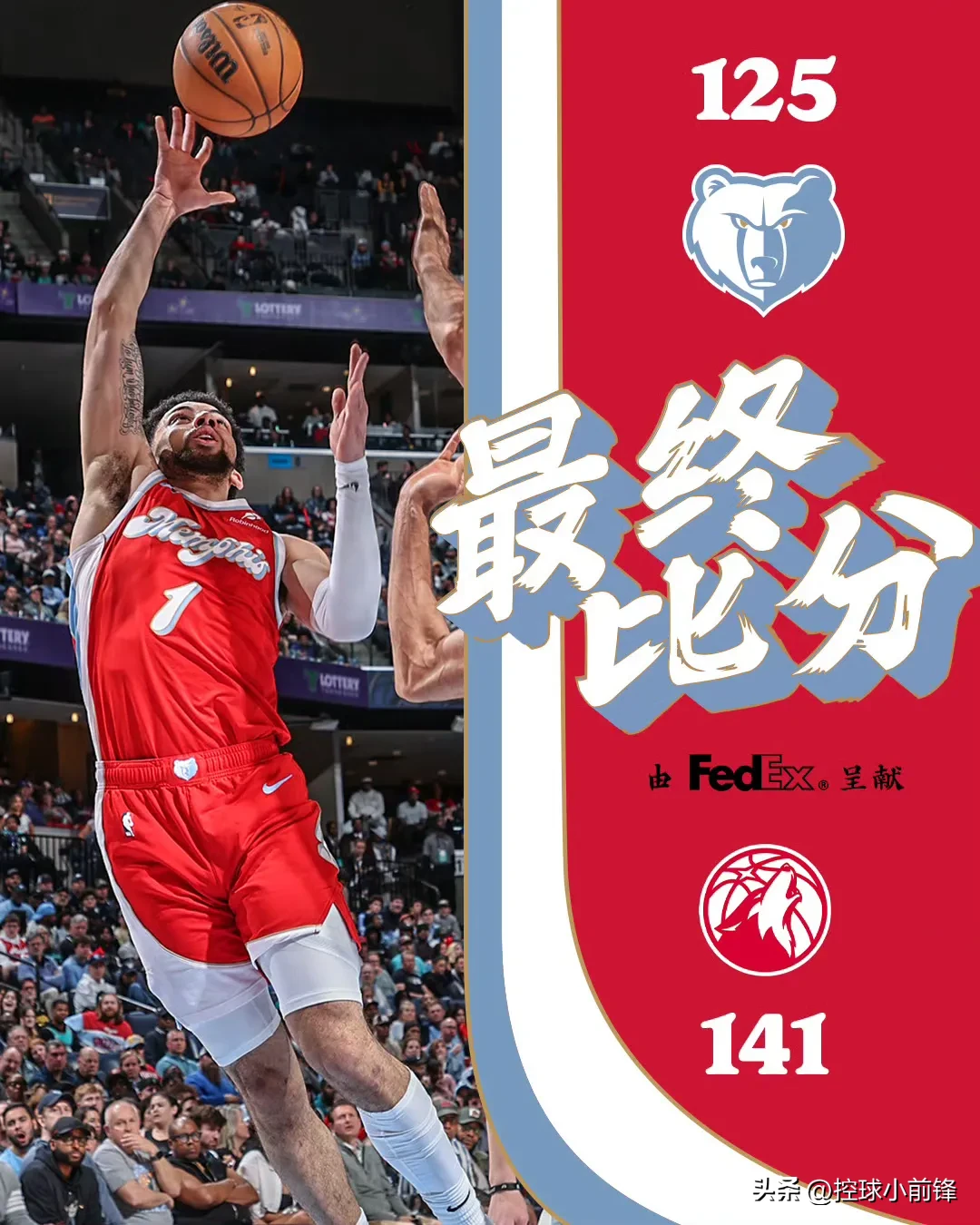 灰熊客场击败马刺，豪取两连胜